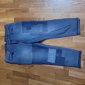Martha Stewart Knee Patch Skinny Jean - 16P